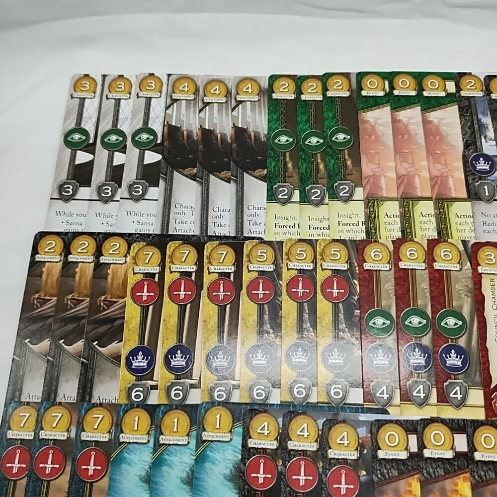 *No Box* True Steel Game Of Thrones LCG Expansion Westeros Cycle Pack 6